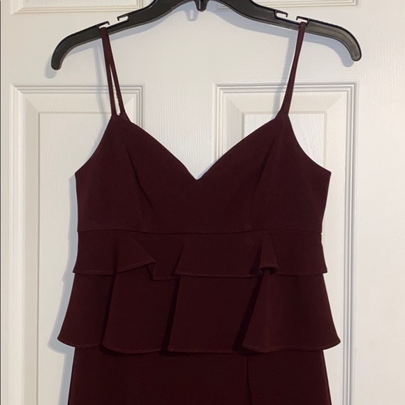NWT Gianni Bini Wine colored dress - Picture 3 of 4